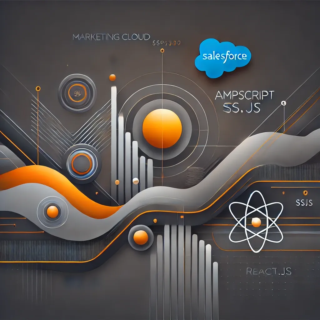 A web application and an API with Salesforce Marketing Cloud using AMPScript, SSSJS and, React JS